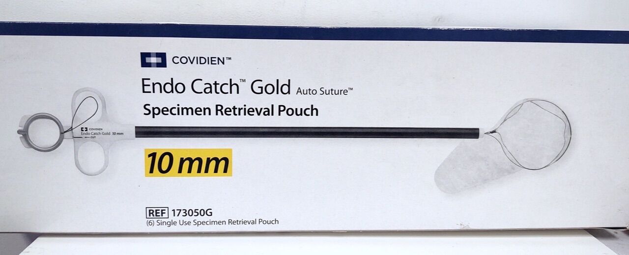 MEDTRONIC ENDO CATCH GOLD 10MM (BOX OF 6) SPECIMEN RETRIEVAL POUCH